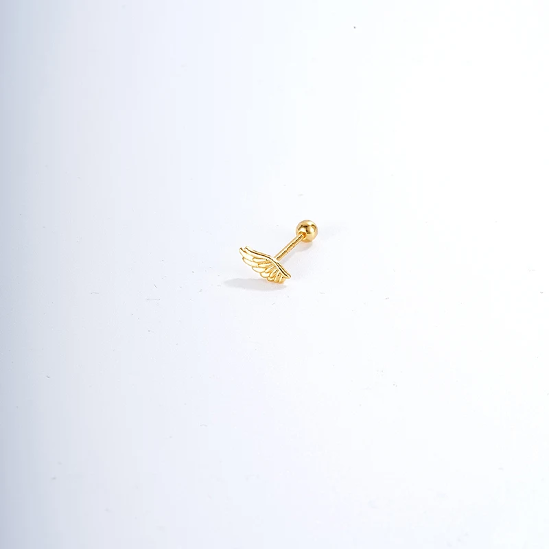 

Fashion design 925 silver inlaid zircon a variety of geometric exquisite earrings