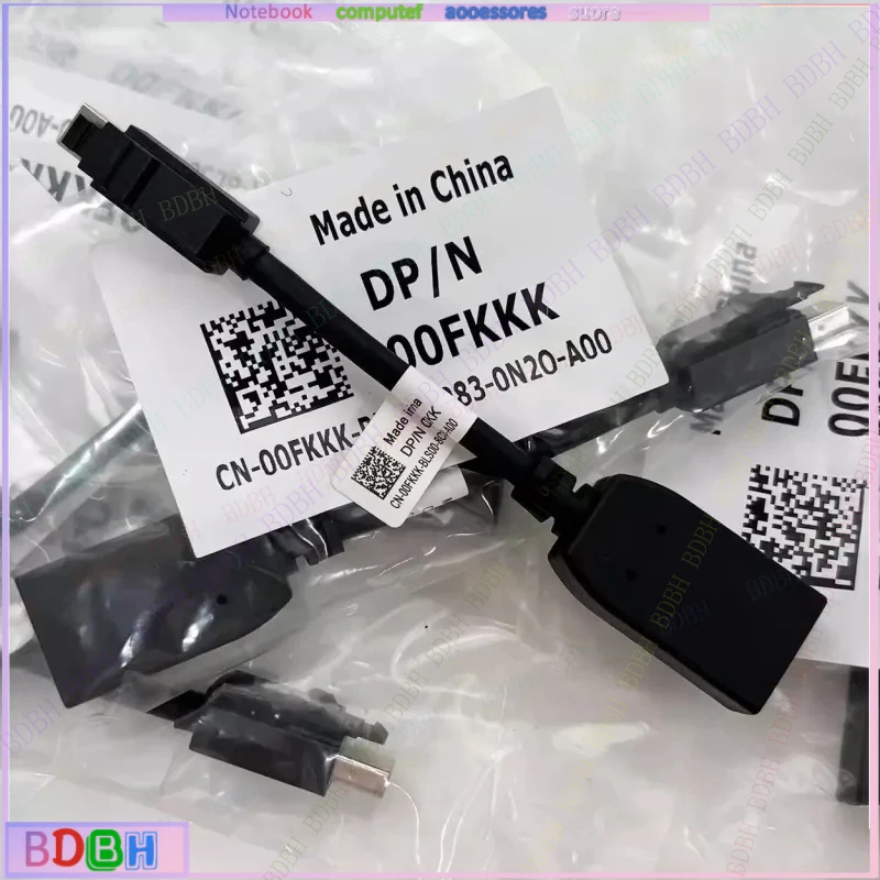 zq Lot New For Dell Mini DP to DP Display Port Adapter Cable 00FKKK 0FKKK