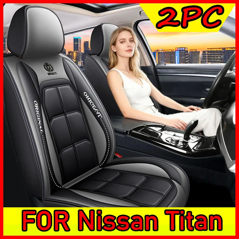 

FOR Nissan Titan Car seat covers, front single-seat PU leather, soft and comfortable, waterproof and