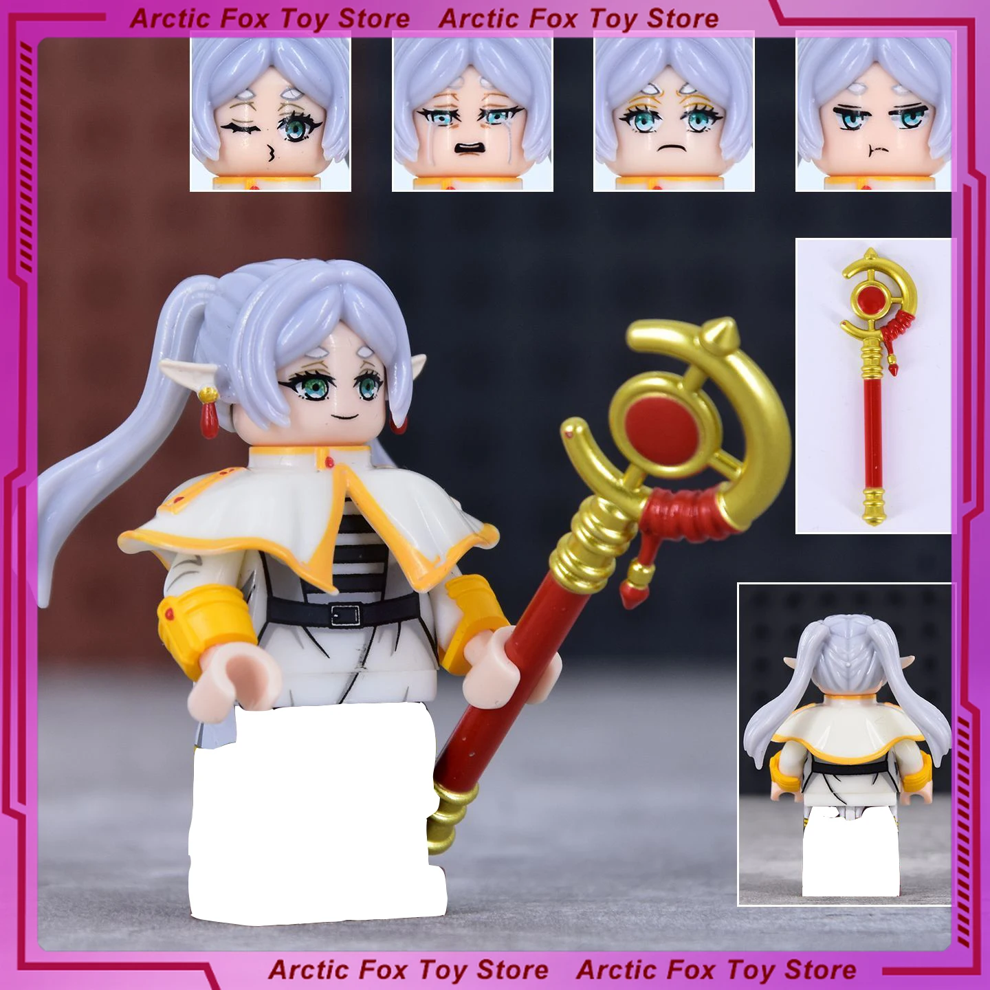 

Аниме фигурка Frieren 3, выражения, периферийные устройства эльфа, пластиковая модель, украшения, шрифты, статуя, детские подарки на день рождения, игрушки для детей