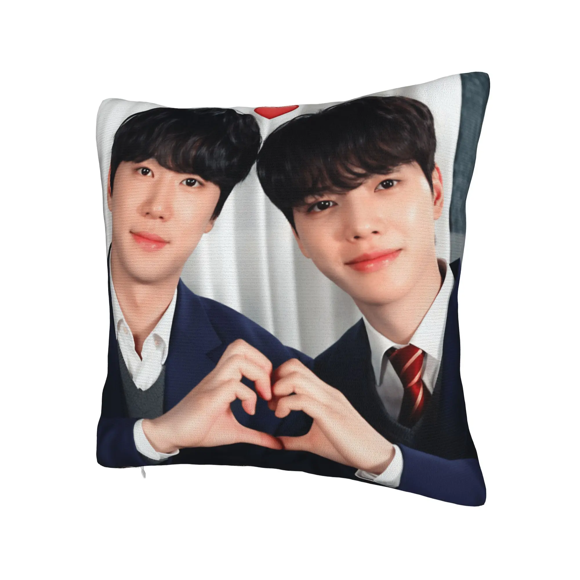Kdrama Four Hands Two Sonatas Pillow Cover  Graphic Cushion Cover Fashion Pillow Case For Sofa Car Home Decor