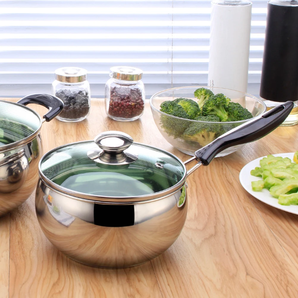 

Milk Stockpot Non-Stick Pan Premium Material for Food Cooking Soup Noodle Cooking Household Milk Stockpot