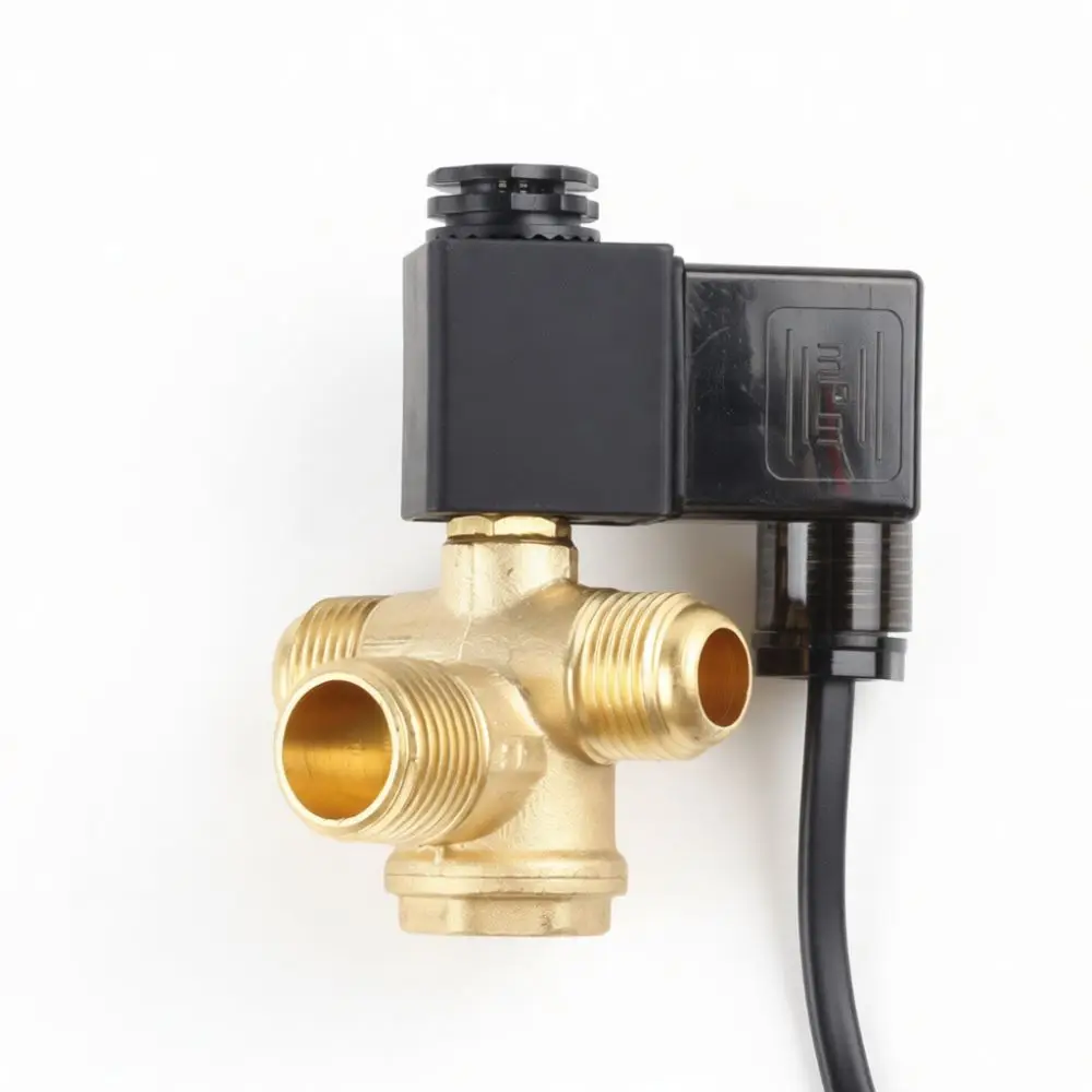 Industrial Grade Solenoid Valve With Check Valve For Oil Free Silent Air Compressor System Pneumatic Components
