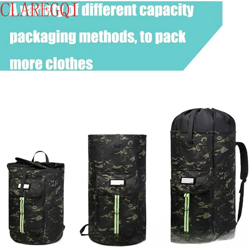 Storage of dirty clothes Camouflagecolour laundry backpack Ultra Large capacity travel laundry bag dorm room essentials for guys