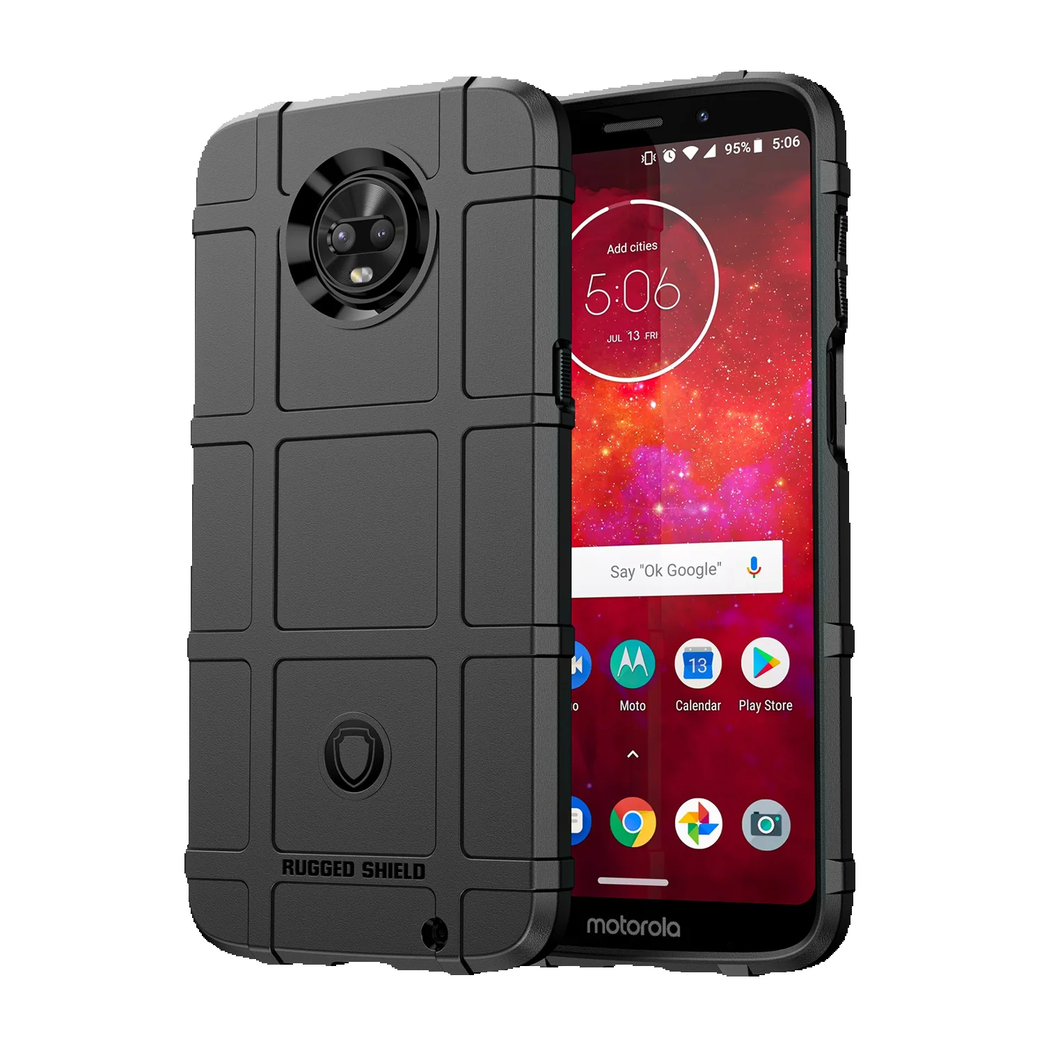 Heavy Shield Case Motorola Z3 Force Moto Play ShockProof Armor Silicone Back Cover For Moto Z3 Soft Rubber Phone Cases