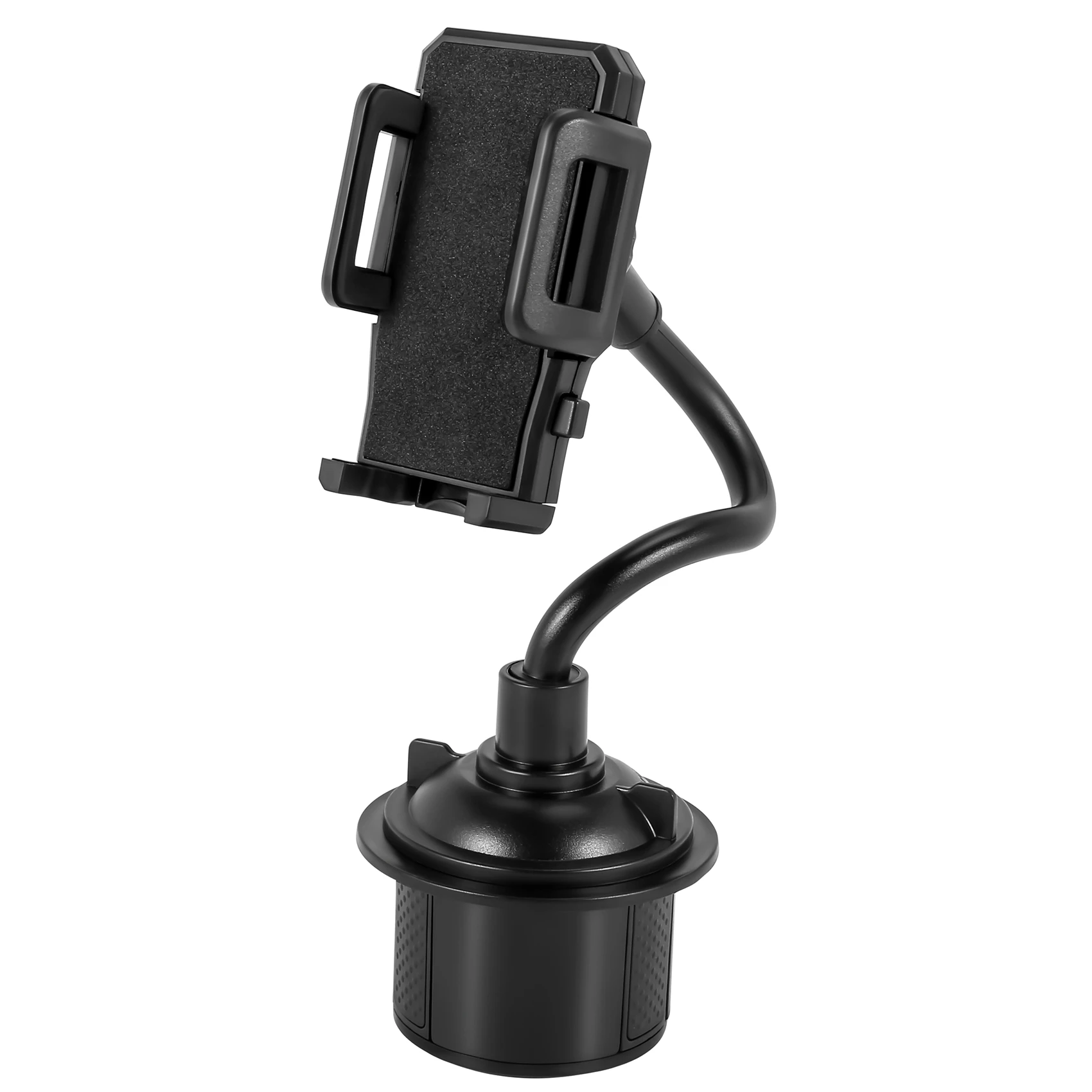 Universal Car Mount Adjustable Gooseneck Cup Holder Cradle For Cell Phone Iphone