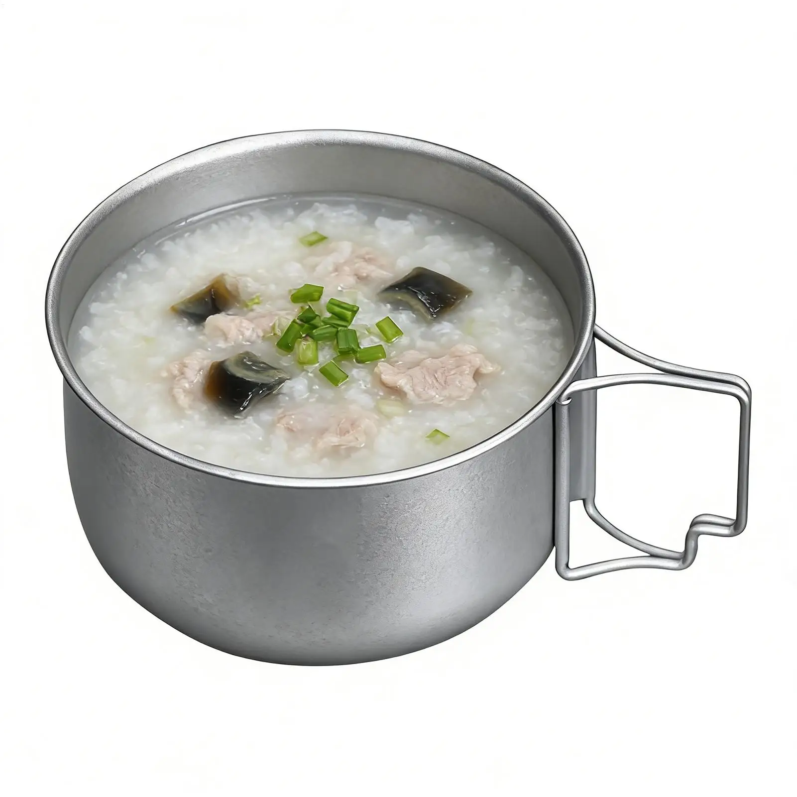 Backpacking Pot Folding Soup Cooking Boiler Kitchen Soup Pot For Camping Hiking RV Picnic Backpacking Outdoor Kitchen Travel