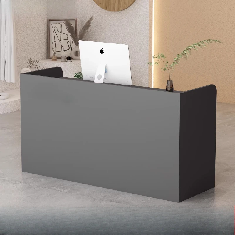 

Beauty Welcome Reception Desks Unique Shelves Display Design Reception Desks Minimalist Company Scrivania Commercial Furniture