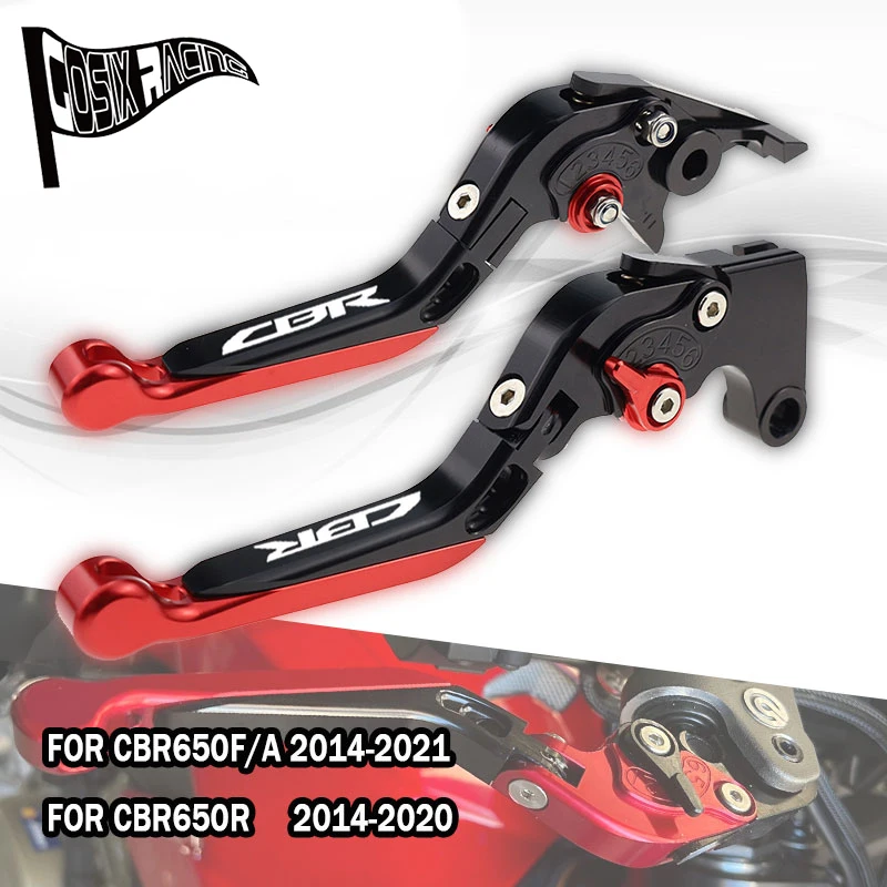 

Fit For CBR650F/A CBR650R Folding Extendable Brake Clutch Levers For CBR 650A CBR650 R Motorcycle CNC Accessories Handle Set