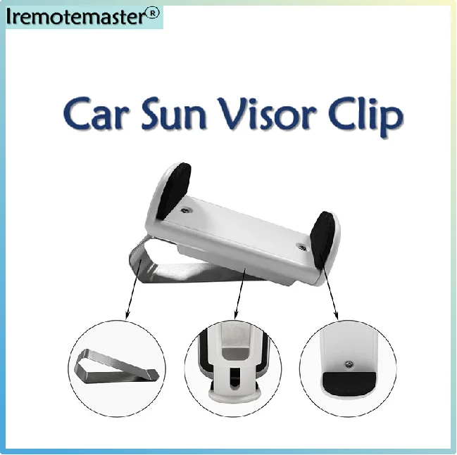 Adjustable Car Sun Visor Clip Holder Garage Door gate Remote controls Transmitter Garage Command Key fob Gate Control