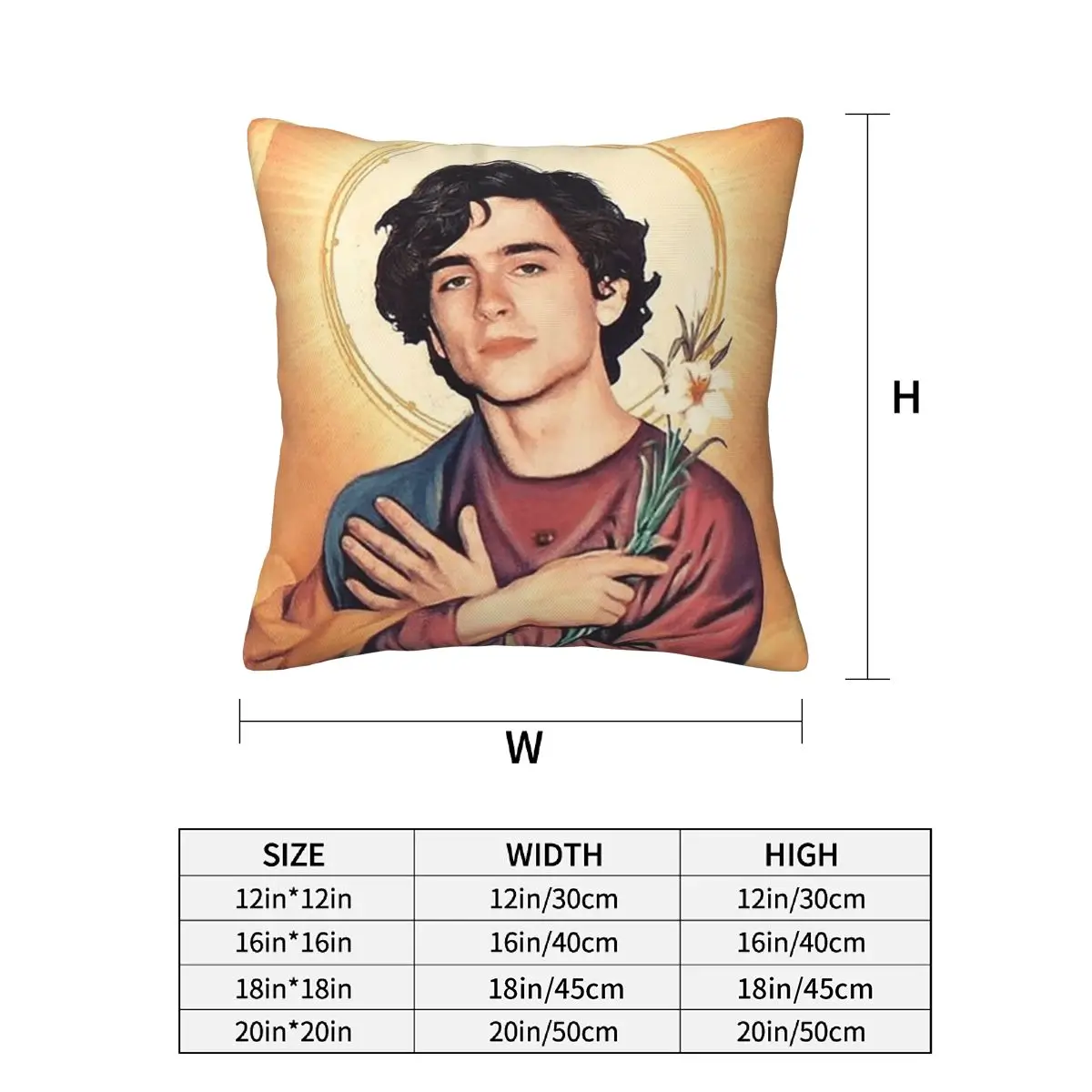 Jesus Biblical References 2 pcs Square Pillowcase Pillow Cover Cushion Zip Decorative Comfort Throw Pillow for Home Sofa