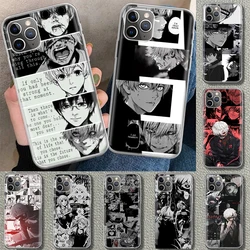 Anime Tokyo Ghouls Terror Phone Case Cover For iPhone 11 12 13 Mini 14 15 Plus 16 Pro Max 17 Air 7 8 + SE Art Customized Fundas
