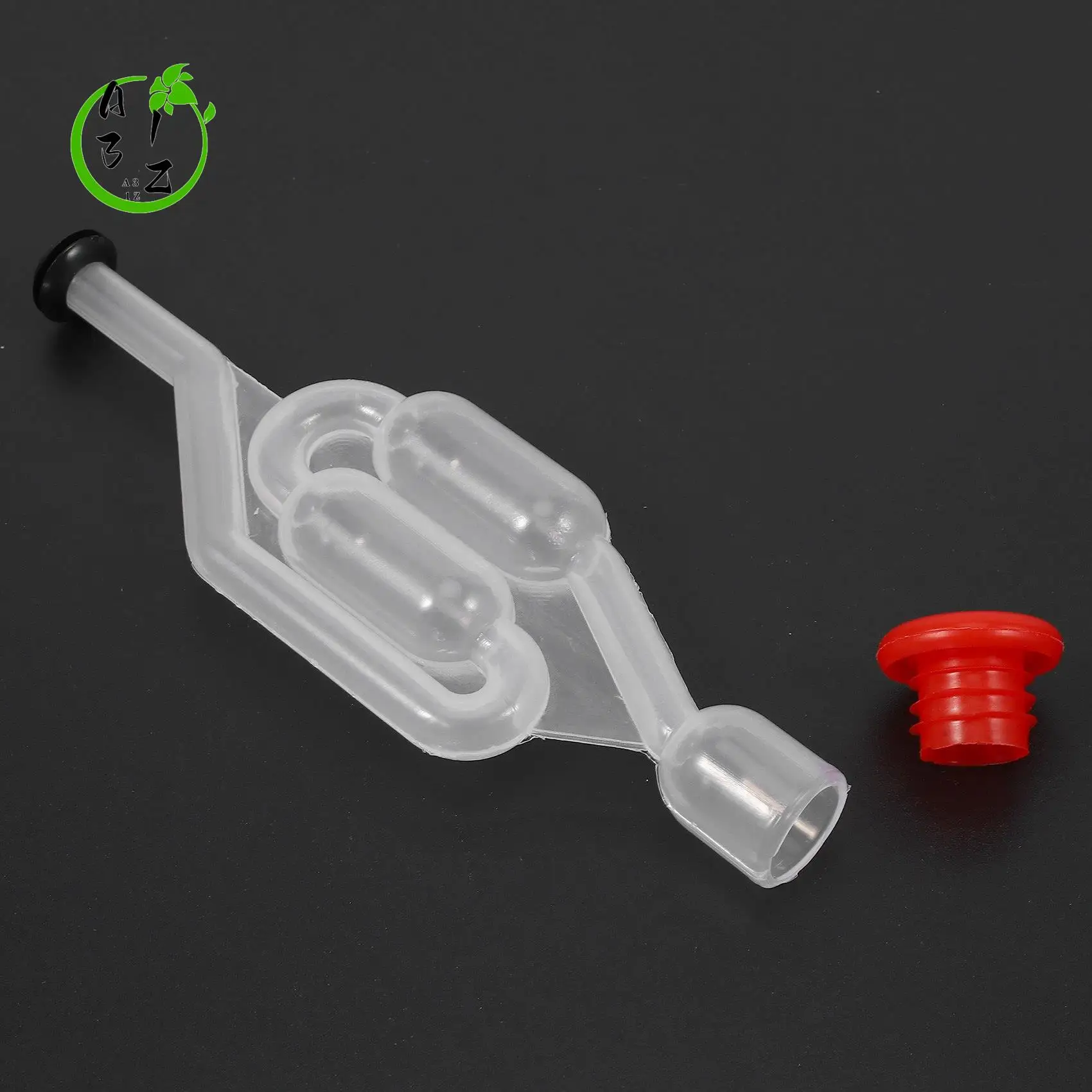 A31Z-10Pcs válvula de retención de fermentación de vino y cerveza sello de agua Airlock válvula de escape para vinificación casera fermentador levadura herramientas de elaboración casera