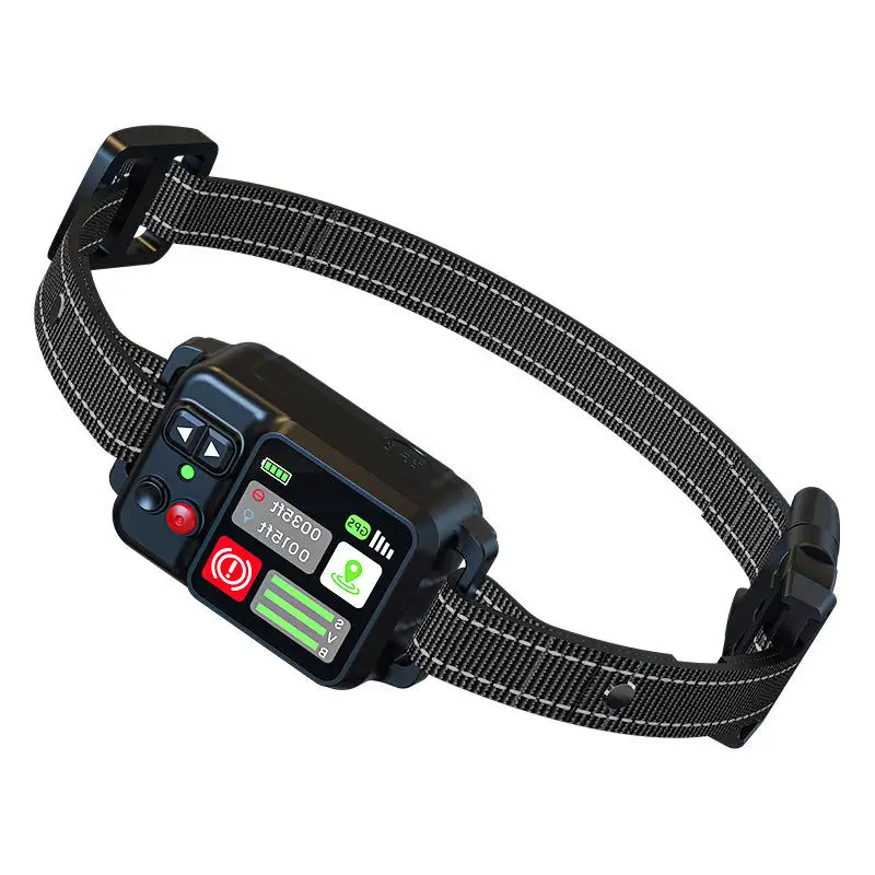 

STLFSmart GPS Wireless Pet Fence Collar Dog Outdoor Training IPX7 Waterproof Rechargeable Electric Ati-lost Dog Collar