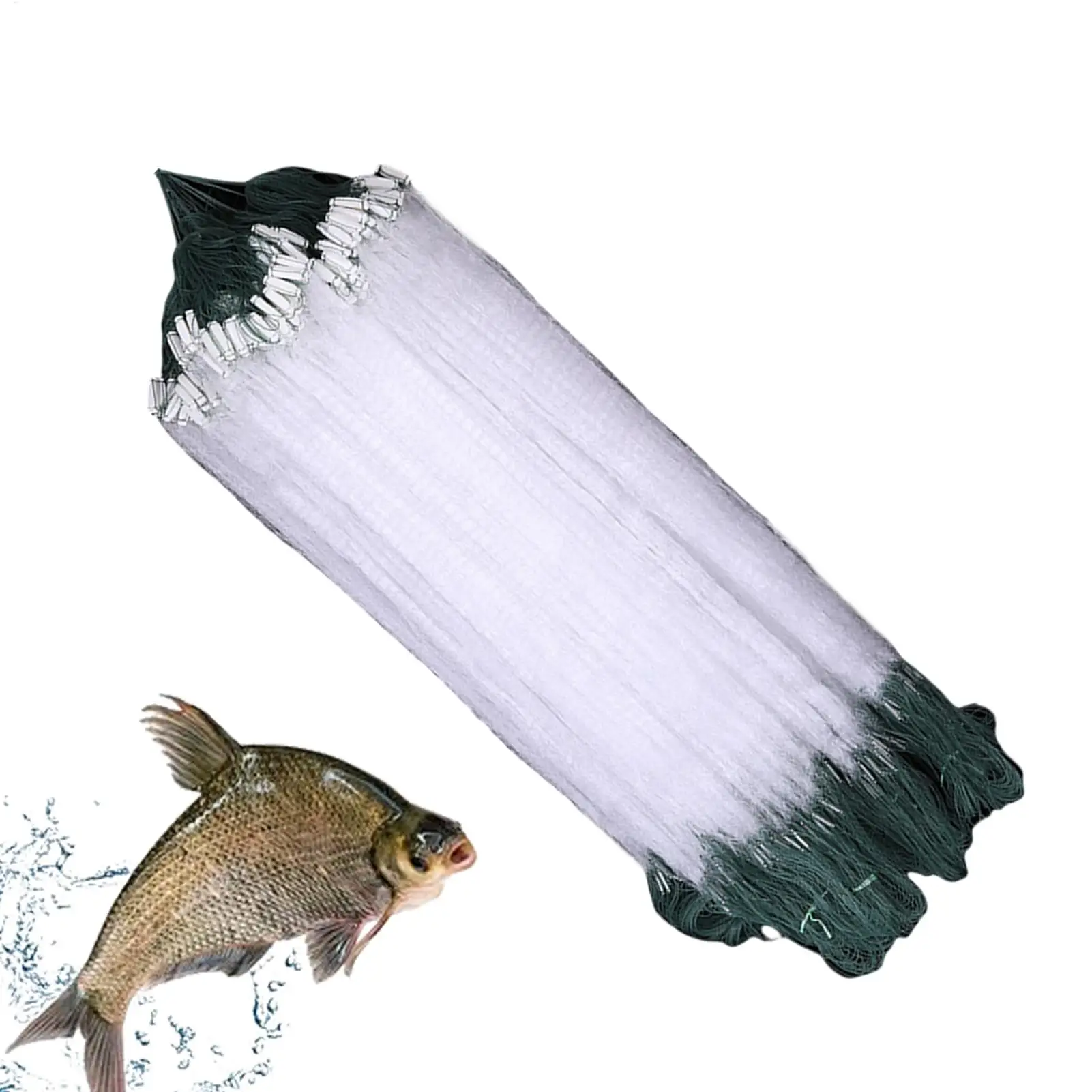 Fishing Catching Mesh Fish Net Trap Easy Throw Fishing Mesh Durable Portable Fishing Accessories For Sea Lake River Pond