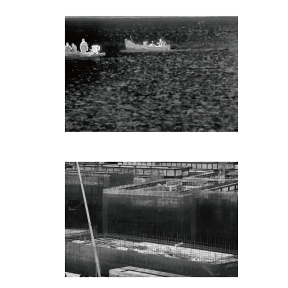 Long-Range Dual-Spectrum PTZ Thermal Camera 640X512 Resolution  40mK Sensitivity Continuous Zoom Lens For Intelligent Fire