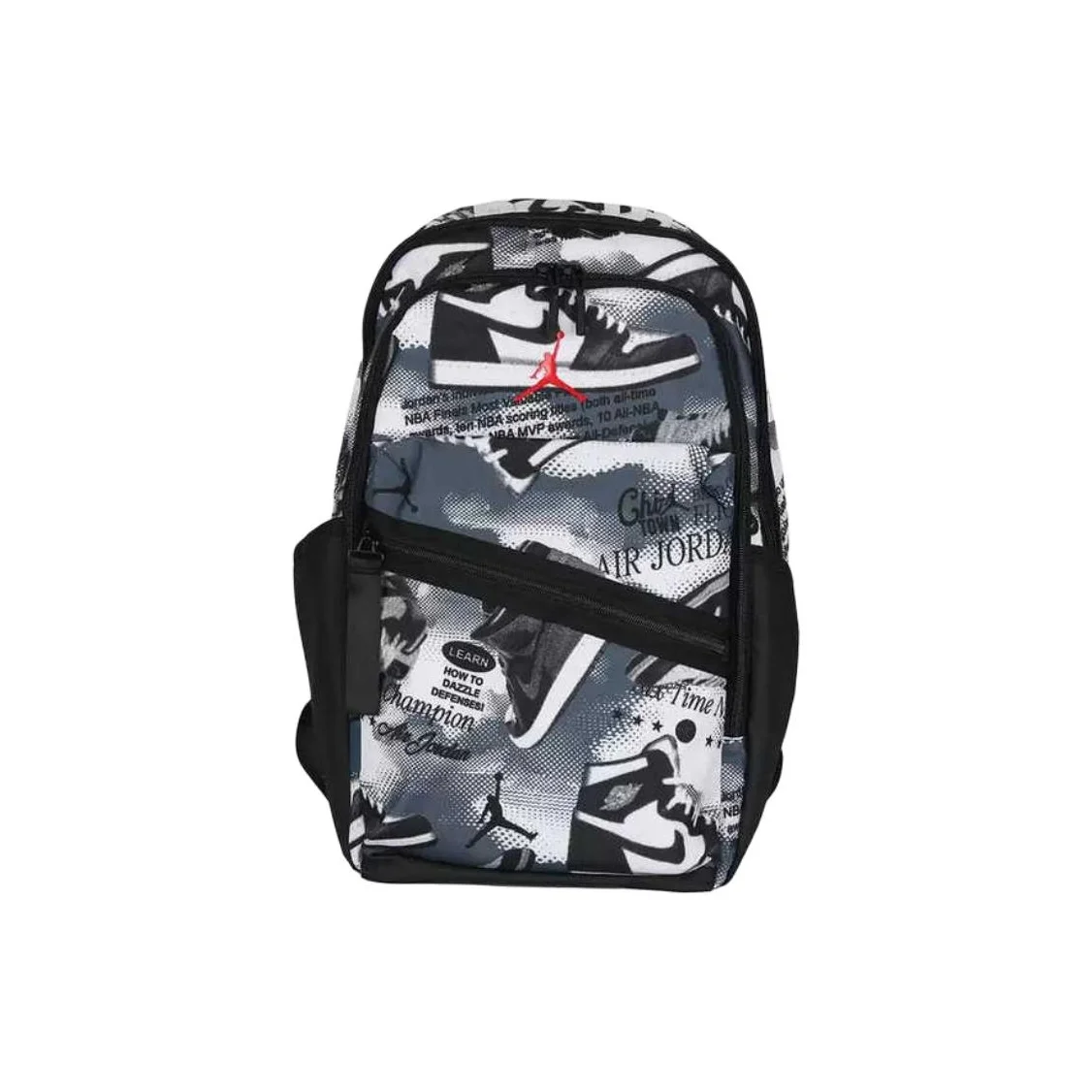 mochila-jordan-de-poliester-unisex-negra
