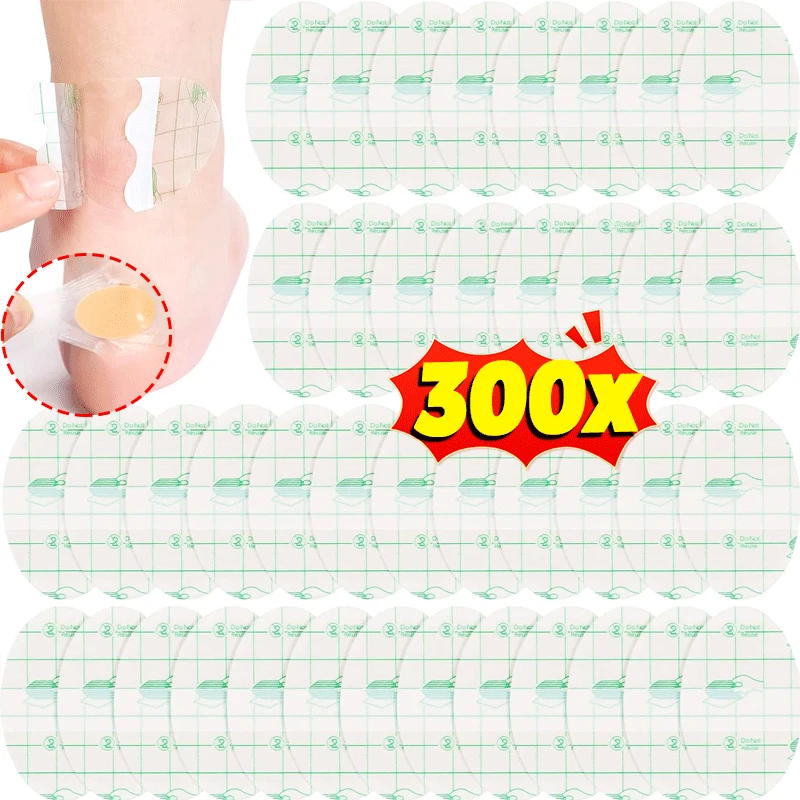 50-300PCS Silicone Gel Shoes Stickers Pain Relief Patch Liner High Heel Sticker Feet Care Adhesive Hydrocolloid Pads Cushions