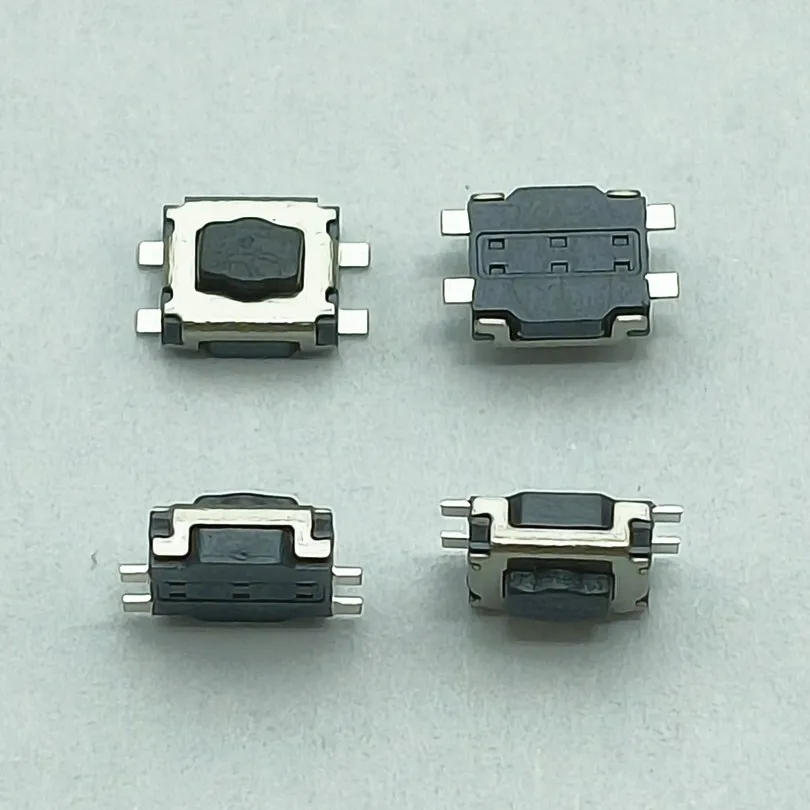 3*4*1.8mm 3*3.5 Micro Switch 4Pin SMD For Citroen C1 C2 C3 C4 C5 C6 C8 Remote Key Fob Repair Tactile Tact Push Button Switch