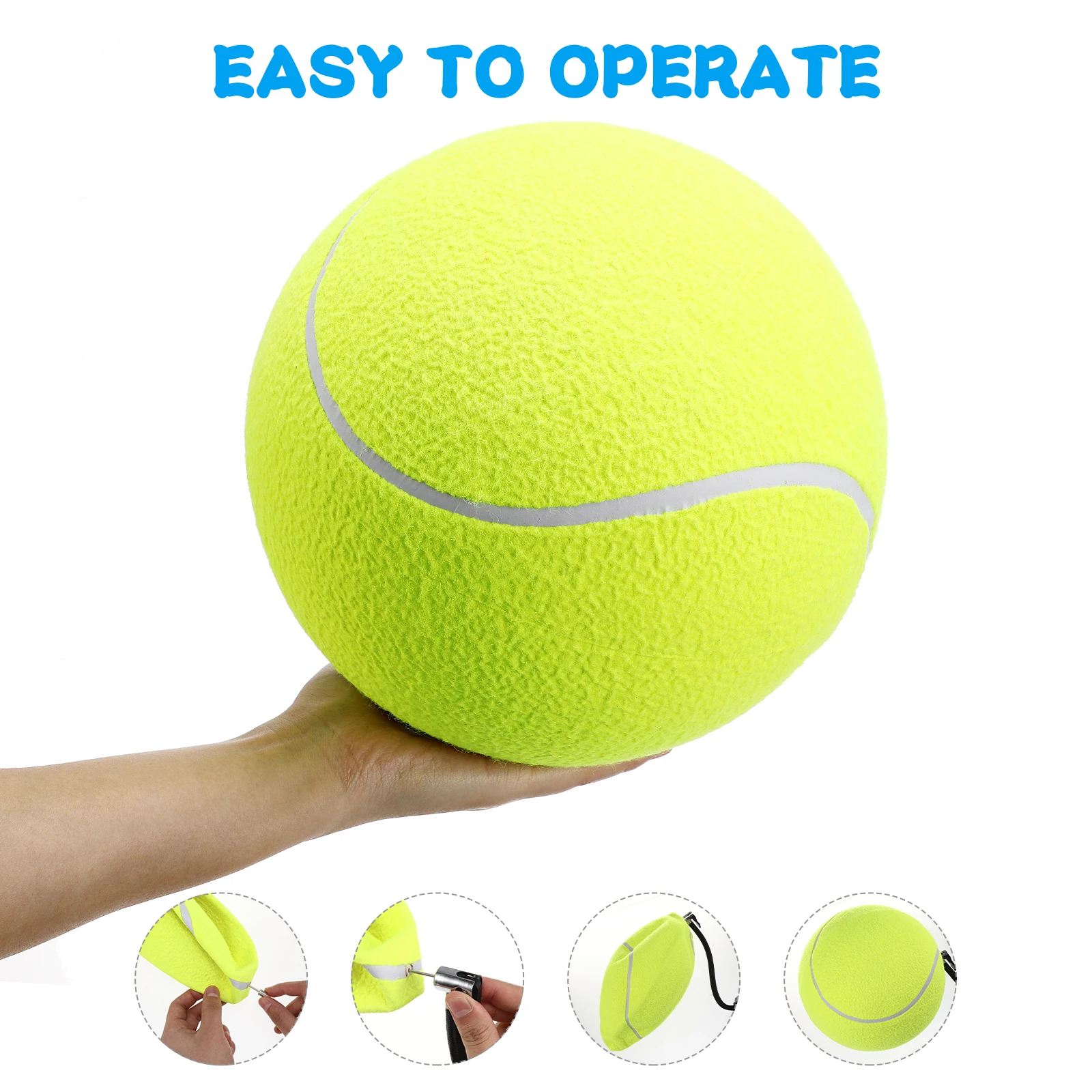 

Giant Inch Pet Toy Giant 9.5 Inch Tennis for Dogs Great Exercise Outdoor Pet Toy Ball 24Cm Tennis Ball Play