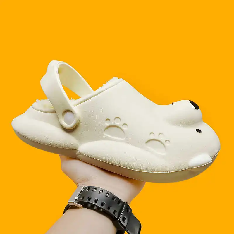 Zapatillas de deporte de invierno con forro de piel, sandalias de lujo de talla 34, zapatos de diseñador para mujer, zapatillas blancas, Sabot deportivo, productos populares interesantes
