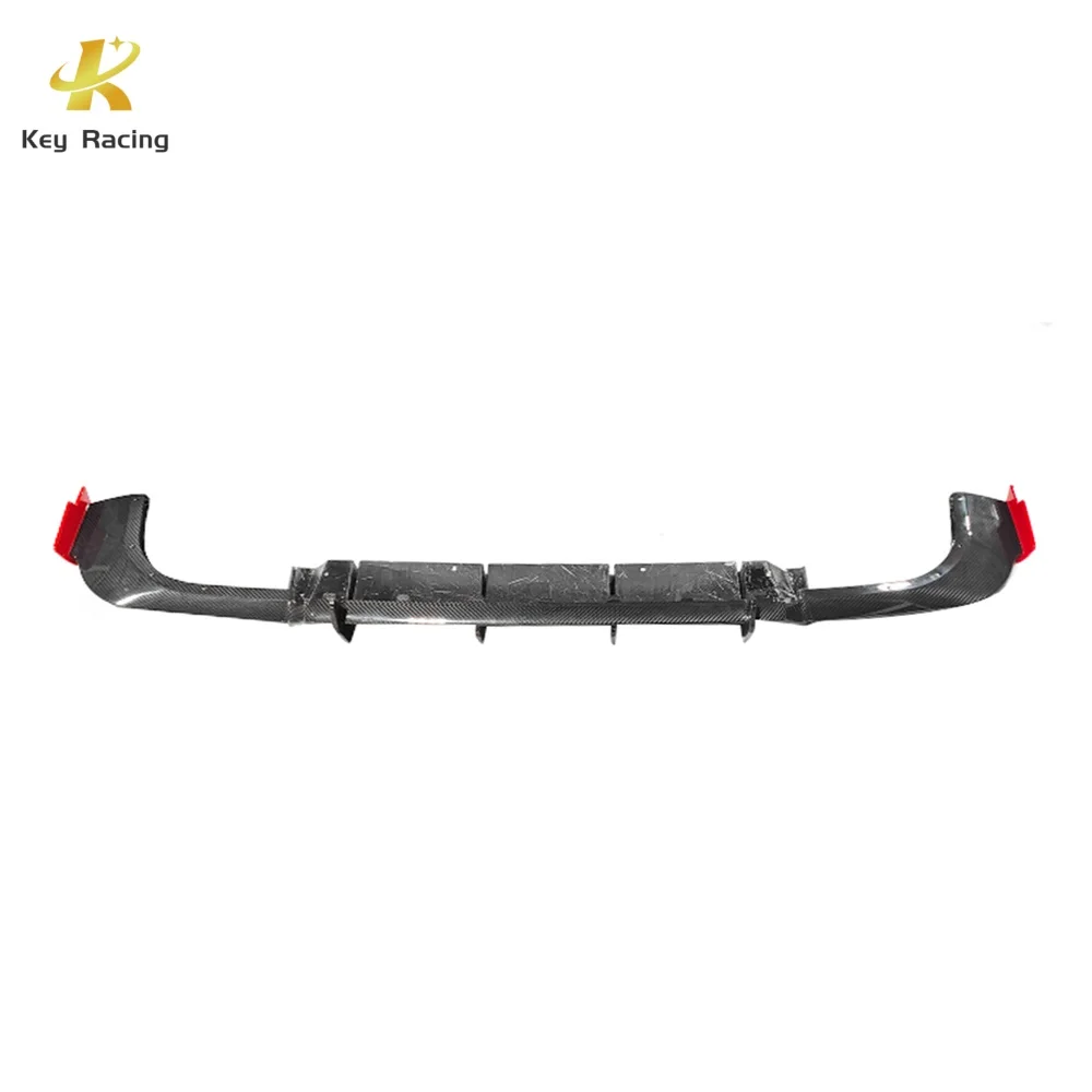 For Mercedes-Benz G Class W464 Dry Carbon Fiber G900 Style Rear Bumper Diffuser