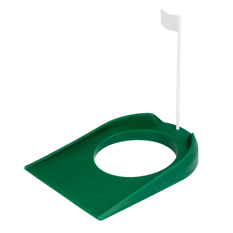 Golf Putting Cup with Hole and Plastic Flag,Putting Green Regulation Cup Indoor/Outdoor Training Aids for Office Home Garage Use