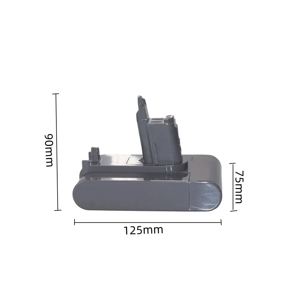 Vacuum Cleaner Battery for Dyson DC34 DC35 Type B Series 22.2V 4000/5000/6000mAh Lithium-Ion