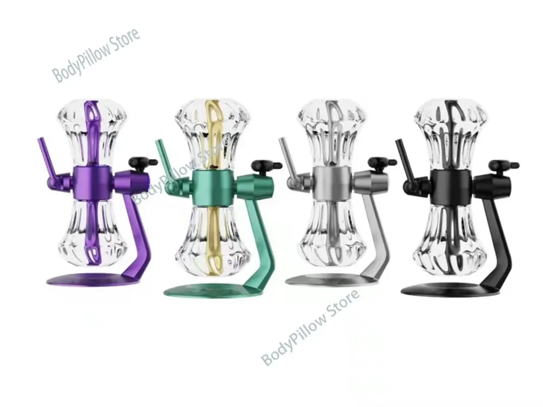 Hourglass Gravity Water Smoke Glass Rotary   gravity hookah