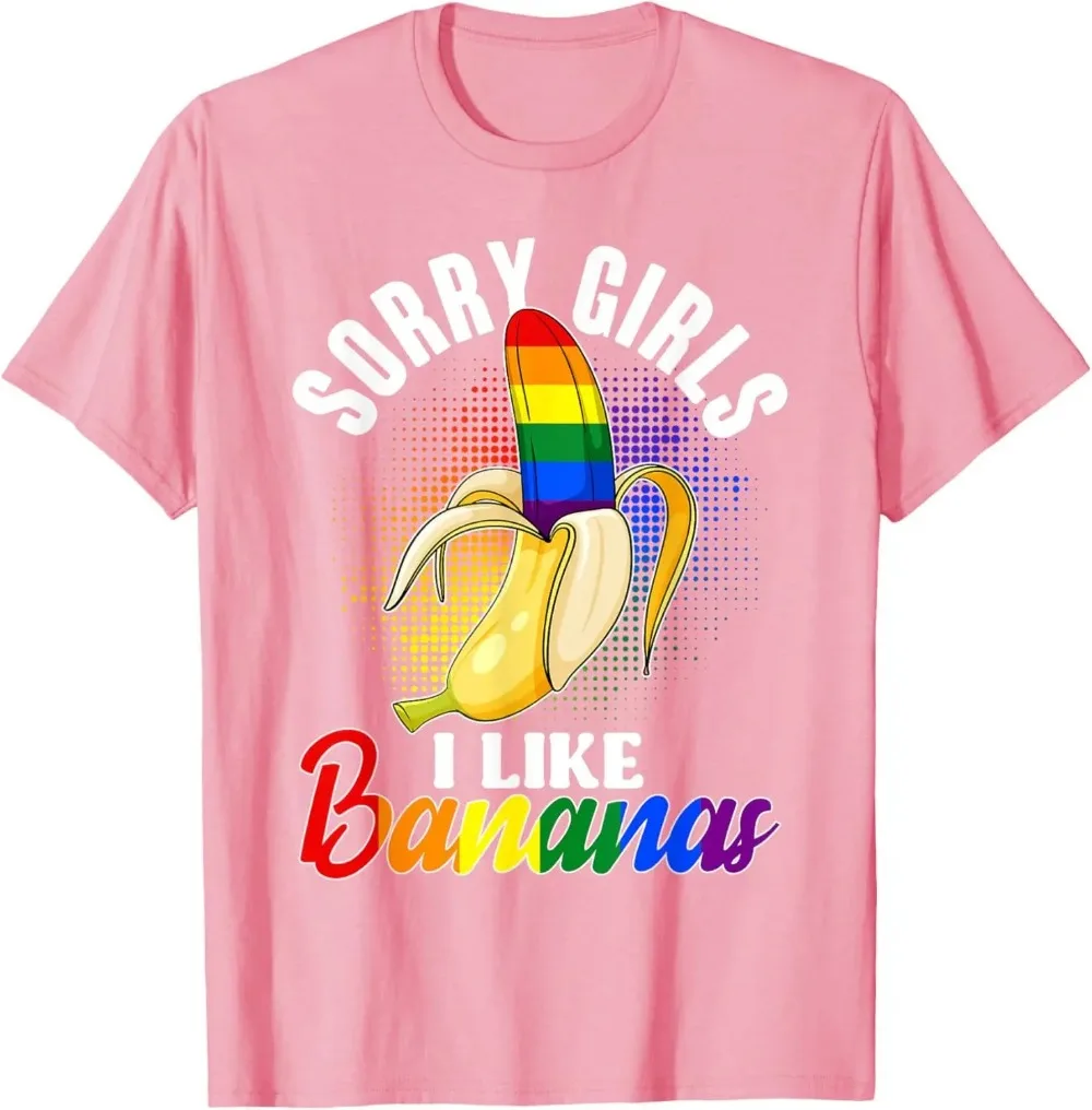 Lustiges farbiges Bananen-3D-Druck Herren-T-Shirt, locker, bequem, lässig, atmungsaktiv, schnelltrocknend, Outdoor-Sport-Kurzarmshirt – Detail 2