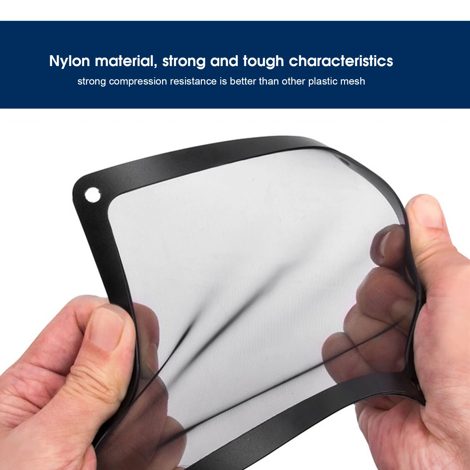 Filter Kipas Pendingin PC 12Cm Penutup Casing Komputer Tahan Debu Bingkai Jaring Komputer Magnetik PVC