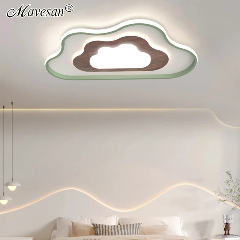 Beroom Ceiling Lamp Modern Macaron Creative Indoor Lighting Fixtures AC 85-220V Home Decoration LED Ceiling Mounted Luminarie