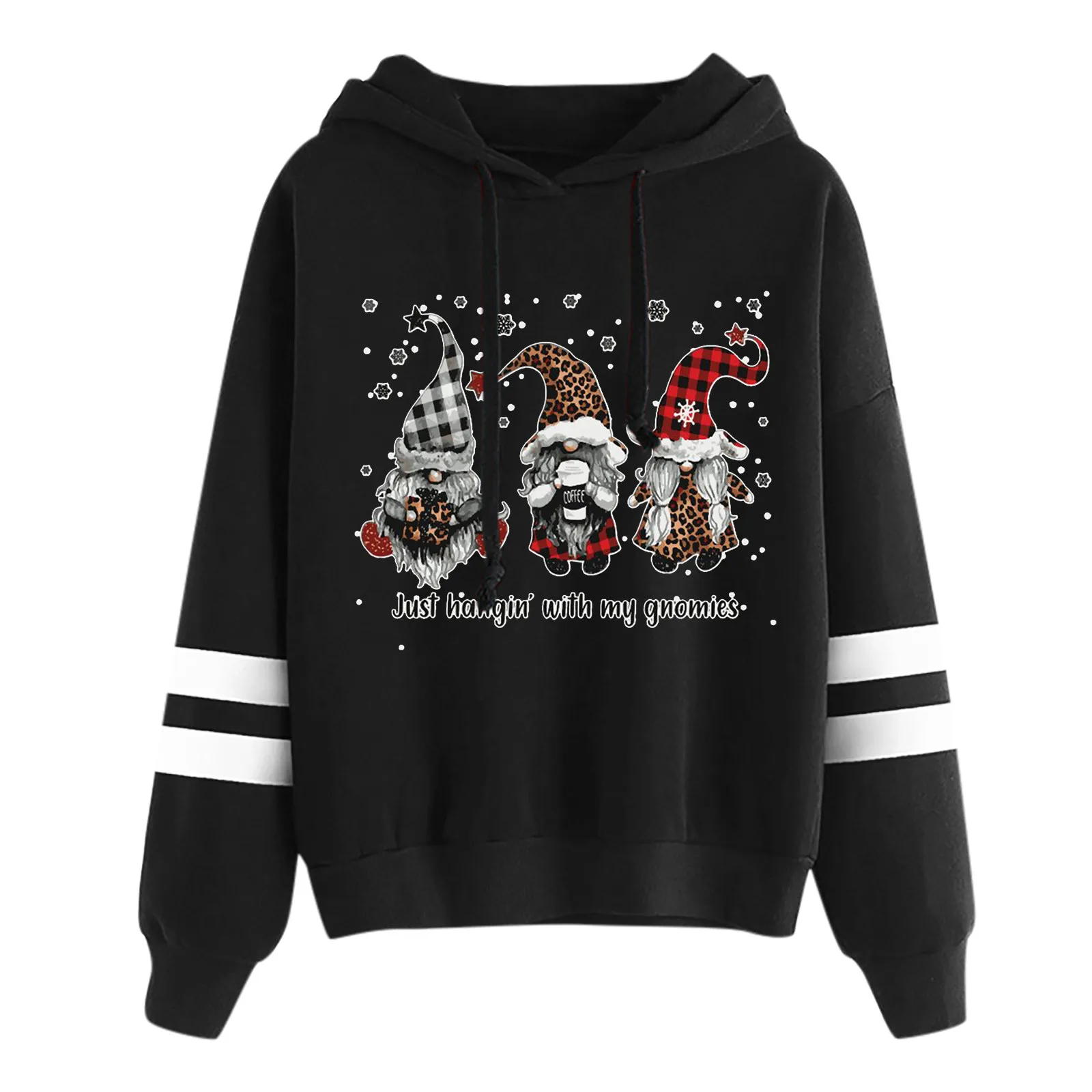 Sudadera de dibujos animados Kawaii Y2k de los años 90, jersey de Navidad, sudaderas con capucha suaves y cálidas para Halloween, ropa para niña y niño, sudaderas con capucha