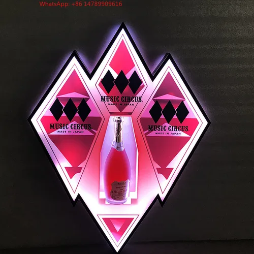 Exhibidor De Botellas Led De Alta Gama Personalizado,