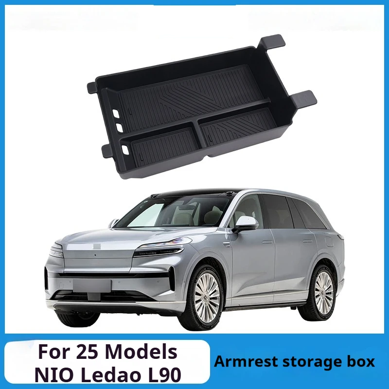 For 25 models of NIO Ledo L90 central control armrest box storage box Onvo L90 storage box car supplies storage organizer