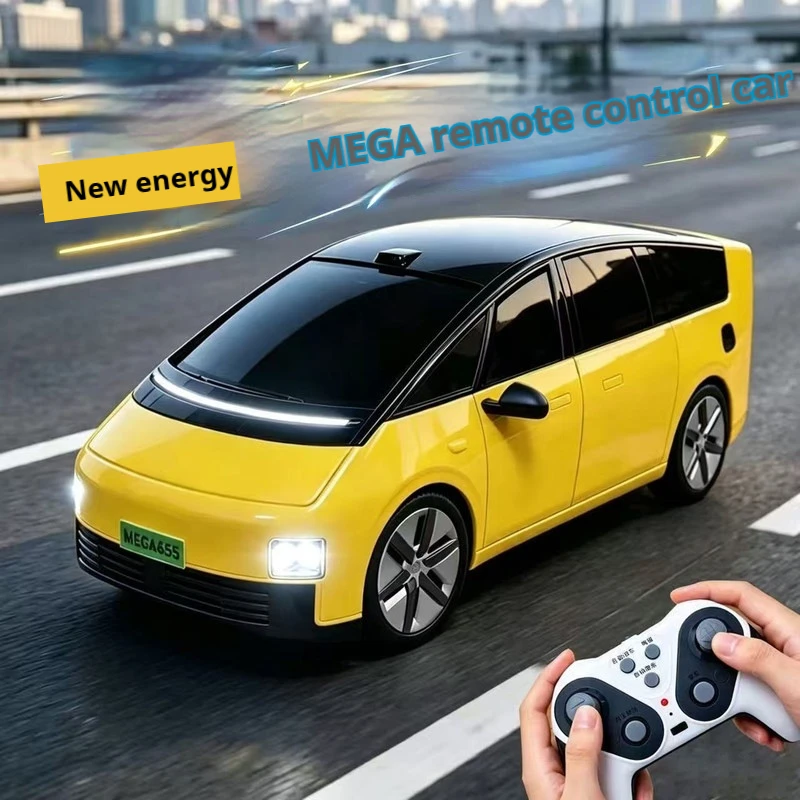 RC Car Model, New Energy Fast Charging Commercial Van Toy, Remote Control Business Vehicle, Birthday Gift for Kids Boys 2026
