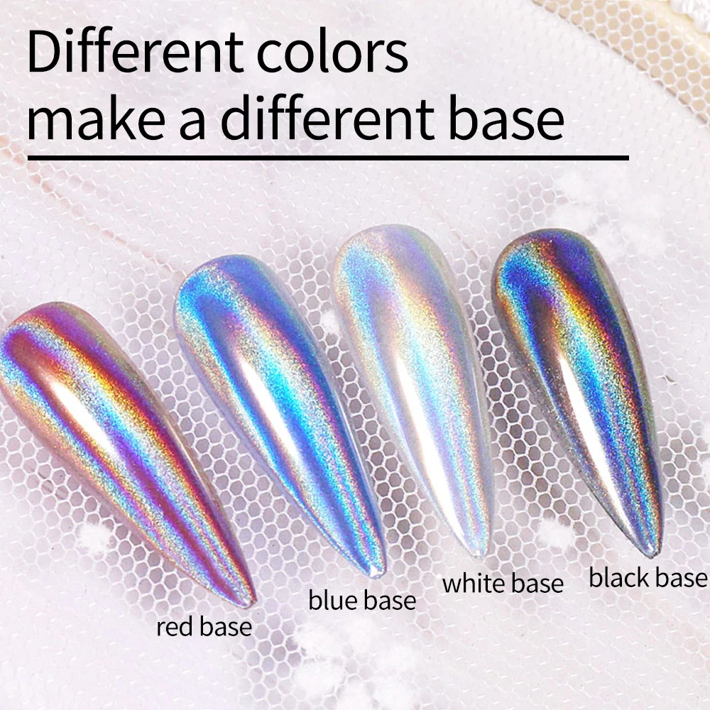 5ML Super Laser Bright Metallic Painting Gel Nail Polish Holographic Silver Mirror Drawing Line French Gel Nail Art Varnish