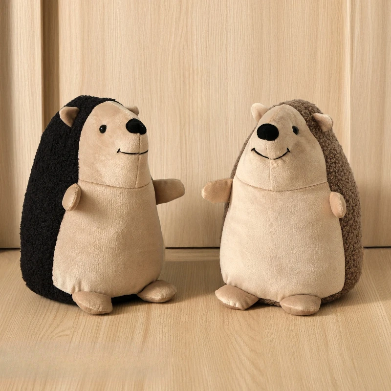 Cartoon Fabric Hedgehog Sandbag Door Stopper Decoration Sandbag Cute Animal Door Stopper Windproof Anti-collision Door Stopper