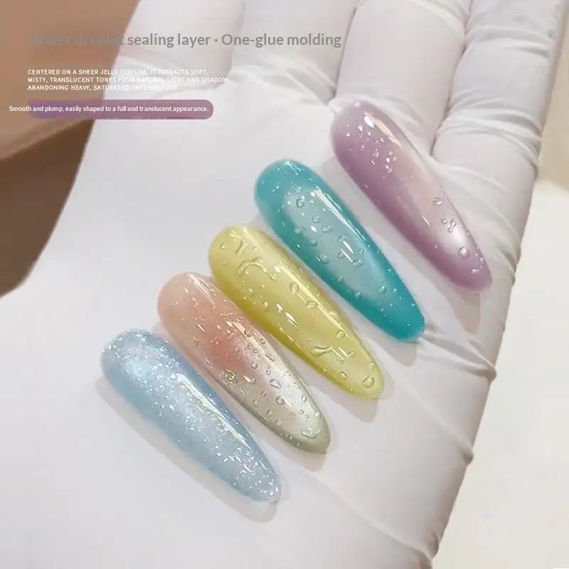 Gel Nail Top Coat 7.3ml Non Wipe Quick Dry Sealer for Lasting Shine