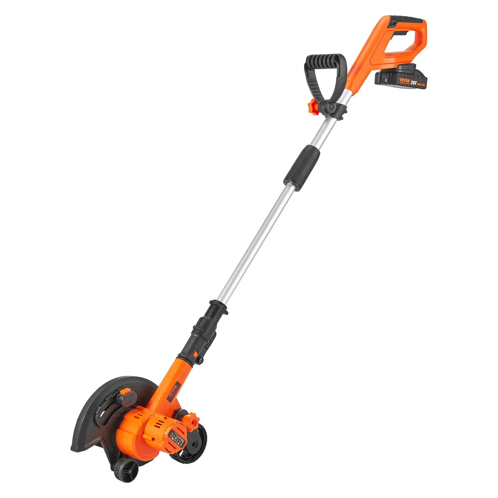 Lawn Edger, 20 V Battery Powered Cordless Edger, 9-inch Blade Edger Lawn Tool with 3-Position Blade Depth, Battery and Charger I