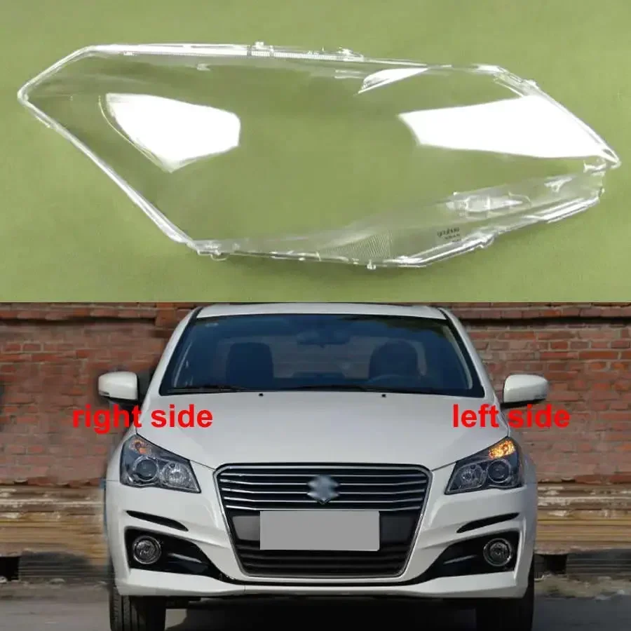 

For Suzuki Alivio 2015 2016 2017 2018 Headlamp Cover Transparent Lamp Shade Headlight Shell Lens Replace Original Lampshade