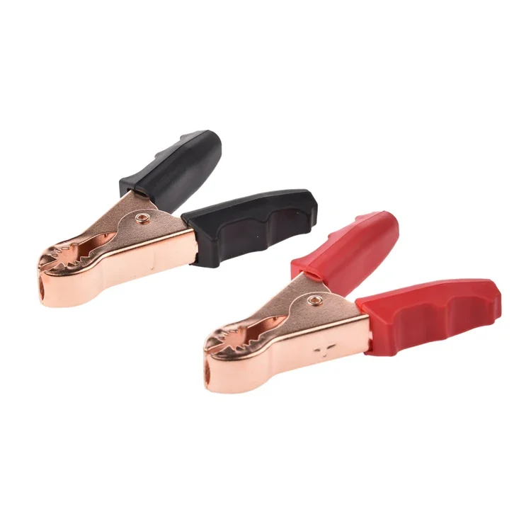 Auto Vehicle Emergency Tool Kit Battery Alligator Clips Galvanized Steel PVC Conductor for Cars