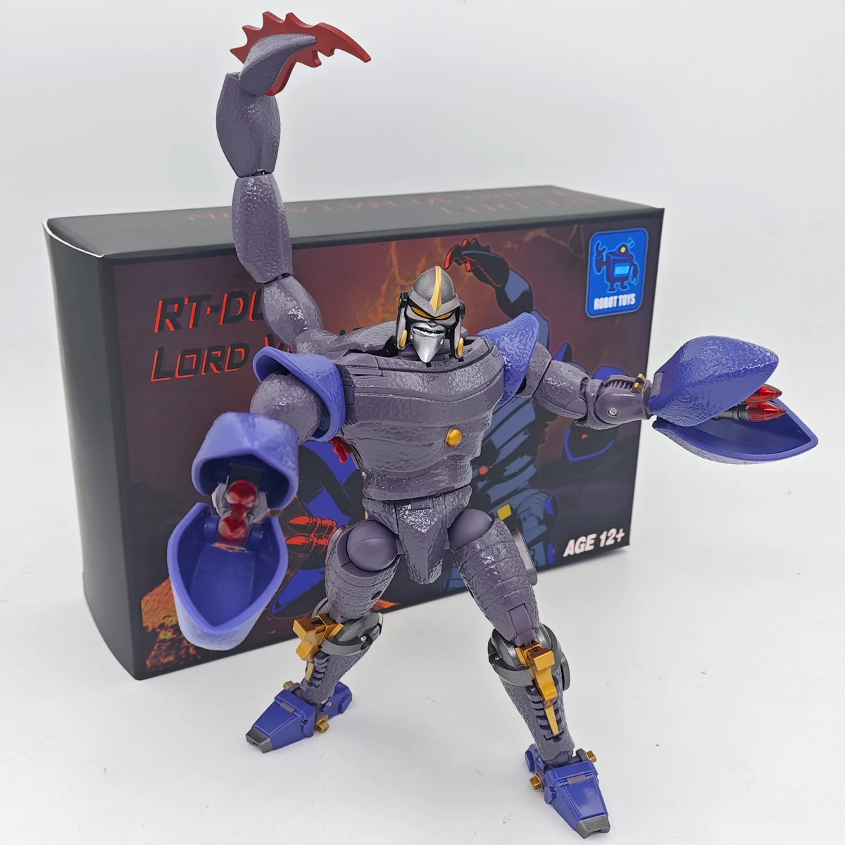 

Robot Toys Transformation RT-D01 lord venatagon 16.2cm Beast Wars Mini Pocket Action Figure