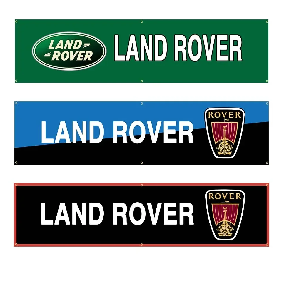 60*240  LAND ROVERS CAR BANNER Tapestry Polyester Printed Flag Garage or Outdoor For Decoration