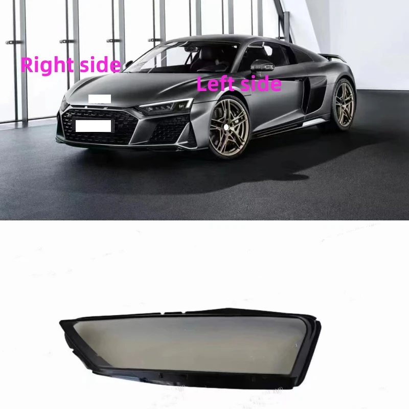 For AUDI R8 2016 2017 2018 2019 2020 2021 2022 2023 Car Headlight Shell Headlight cover Headlamp Lens Headlight Glass