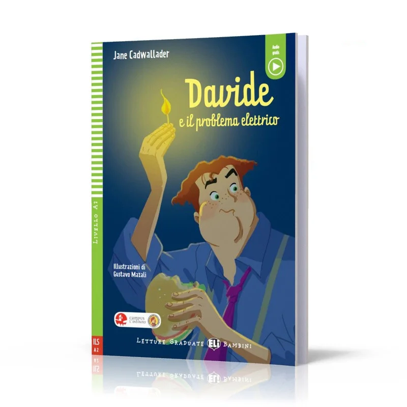 ELI Young Readers Italian A1 Davide E Il Problema Elettrico ELI Publishing Group ELI Publishing Group 9788853632753 Book
