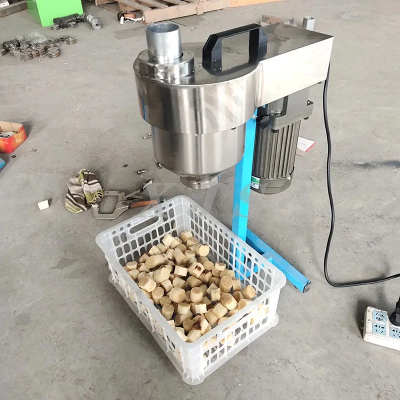 Scraping Skin Peeler , Peel Remover ,Sugarcane Peeling And Cutting Machine