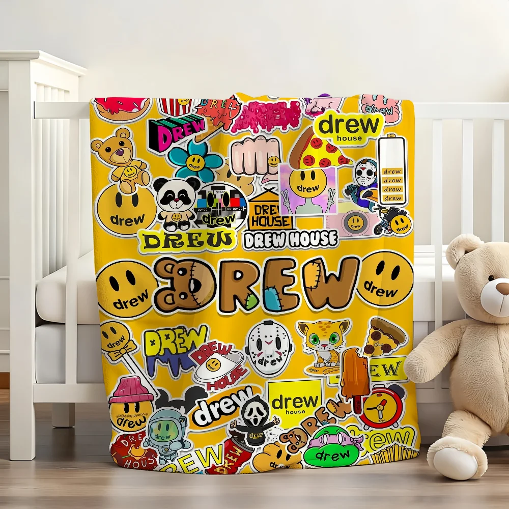 

Fashion Brand D-Drew-W-House Blanket Soft and Skin Friendly For Couch Bed Napping Bedspread All Seasons Comforter