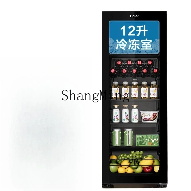 

ZYY household small refrigerator living room tea beverage office frozen fresh-keeping refrigerator