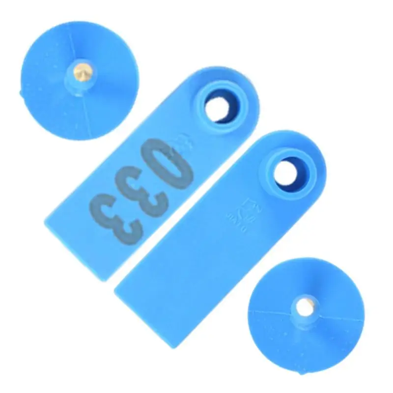 Sheep Ear Tags 100PCS Ear Tags With Numbers Livestock Tagging Tool Wear-Resistant Cattle Ear Tags Cow Ear Tag For Breeding